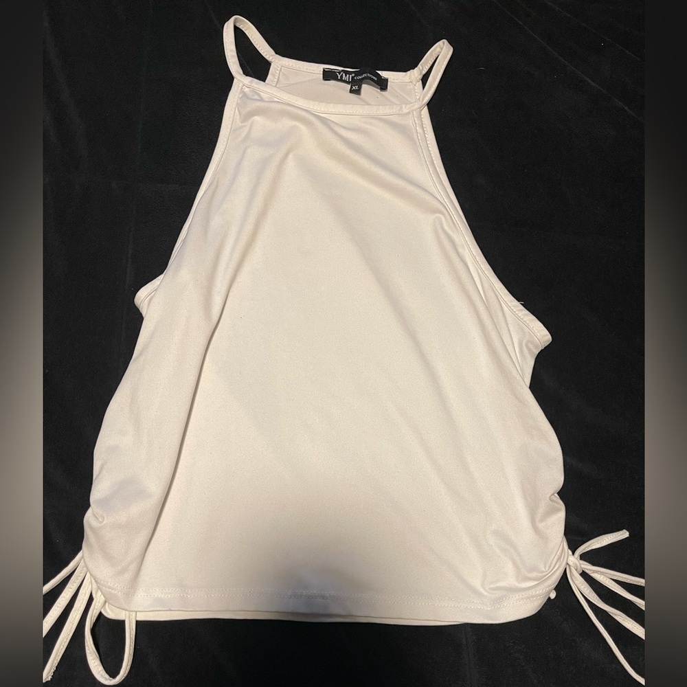 White Summer tank